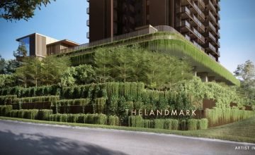 landmark condo day facade